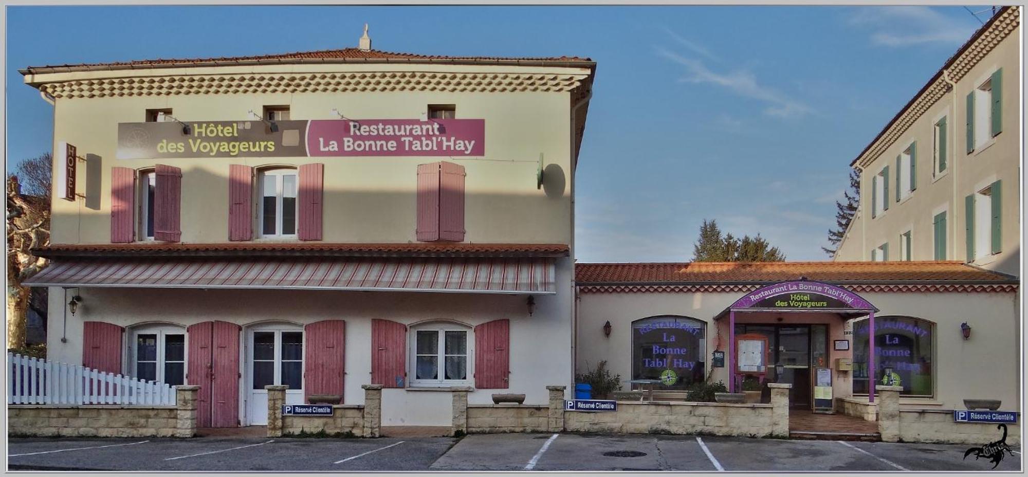 Logis Hotel Des Voyageurs Restaurant La Bonne Tabl'Hay Livron-sur-Drôme Exteriér fotografie