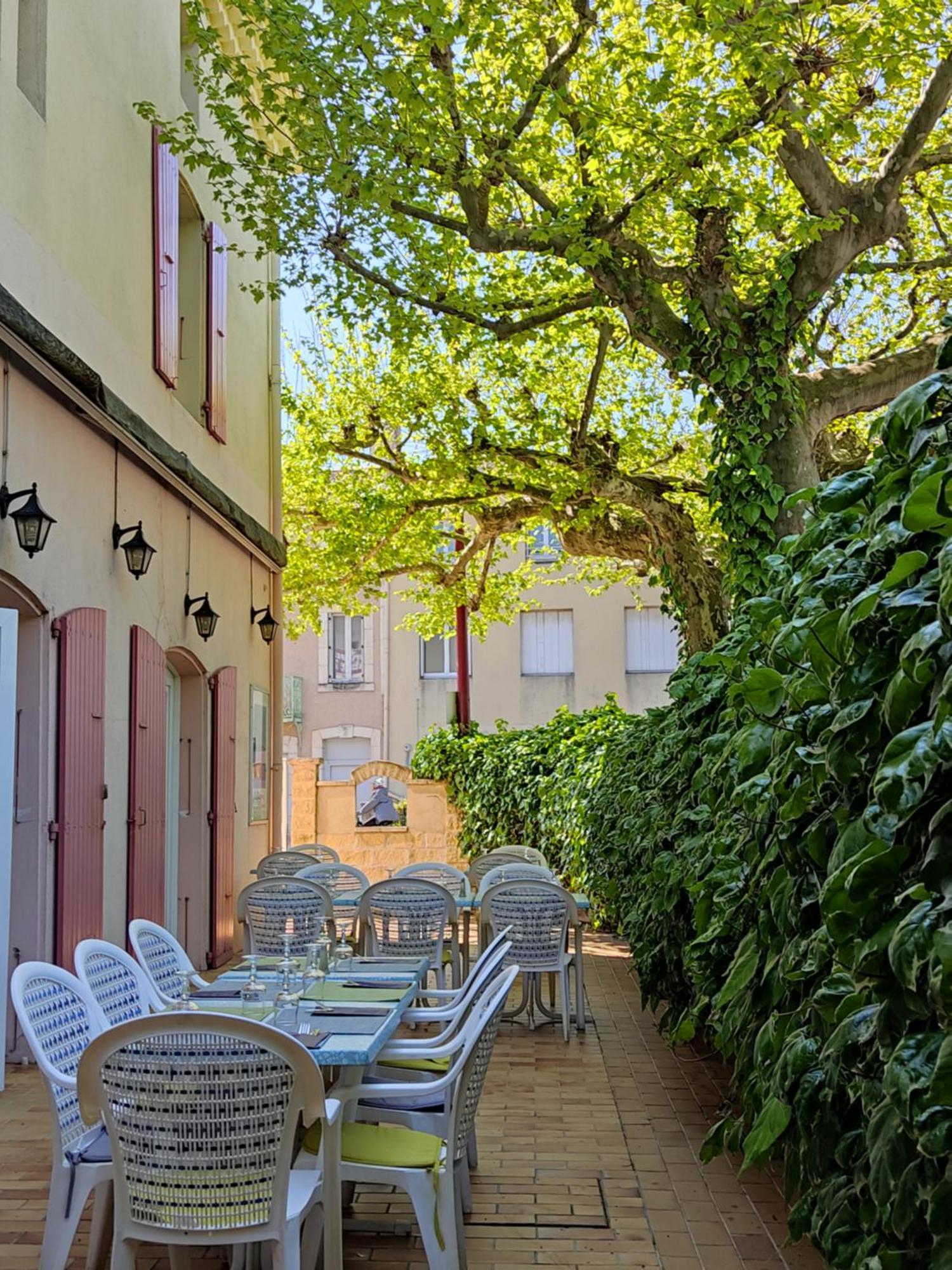 Logis Hotel Des Voyageurs Restaurant La Bonne Tabl'Hay Livron-sur-Drôme Exteriér fotografie